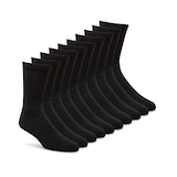Civics Men's Basic 10 pk Crew Socks Front_Angled_Right