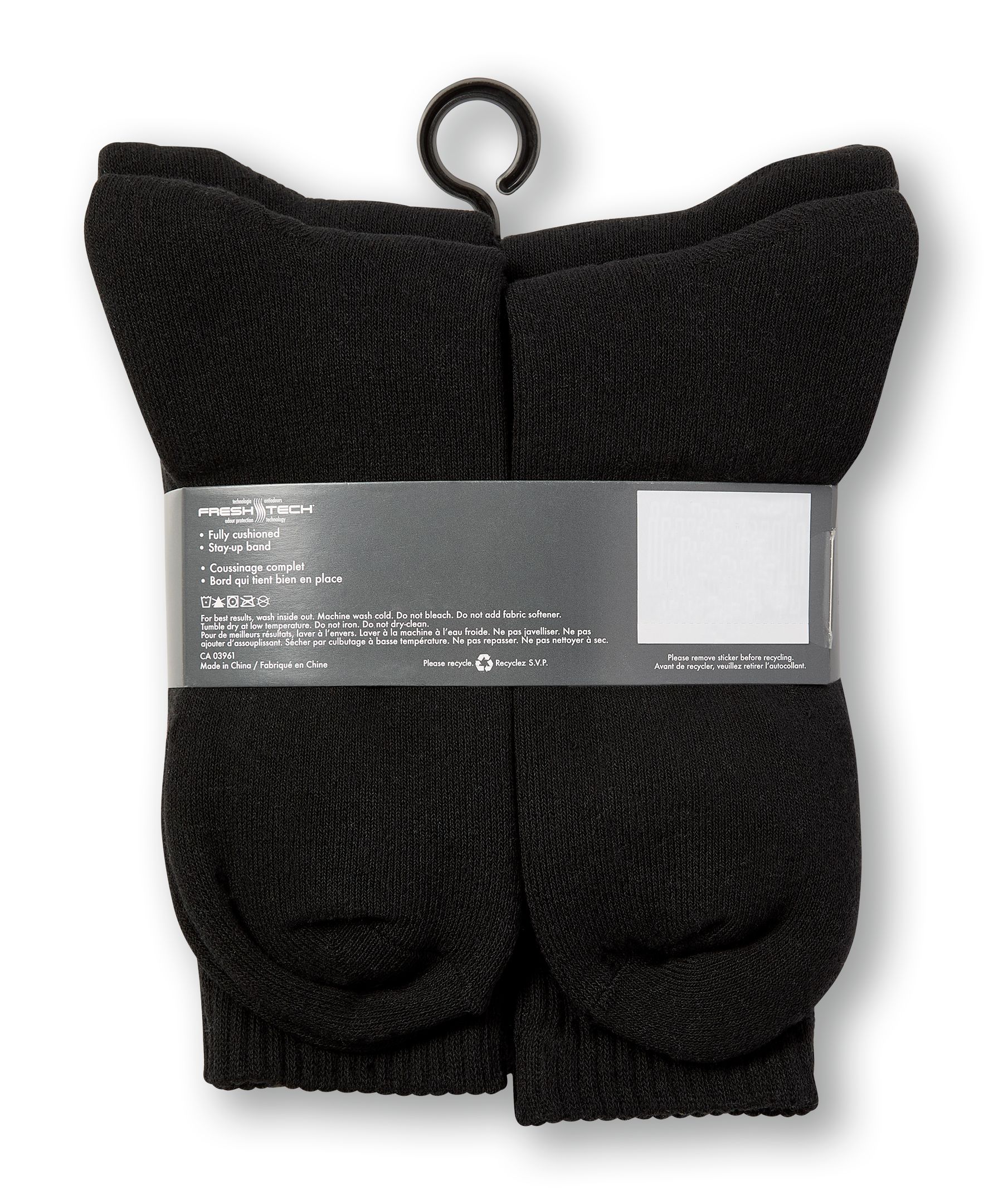 Civics Men's Basic 10 pk Crew Socks