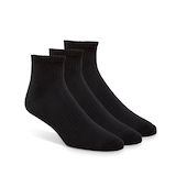 Matrix Men's 3 pk Half Cushion Quarter Crew Sport Socks Front_Angled_Right