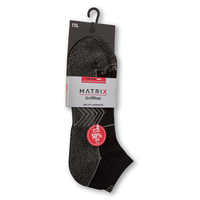 Matrix Men's driWear Cushion Low Cut Sport Socks Front_Flat