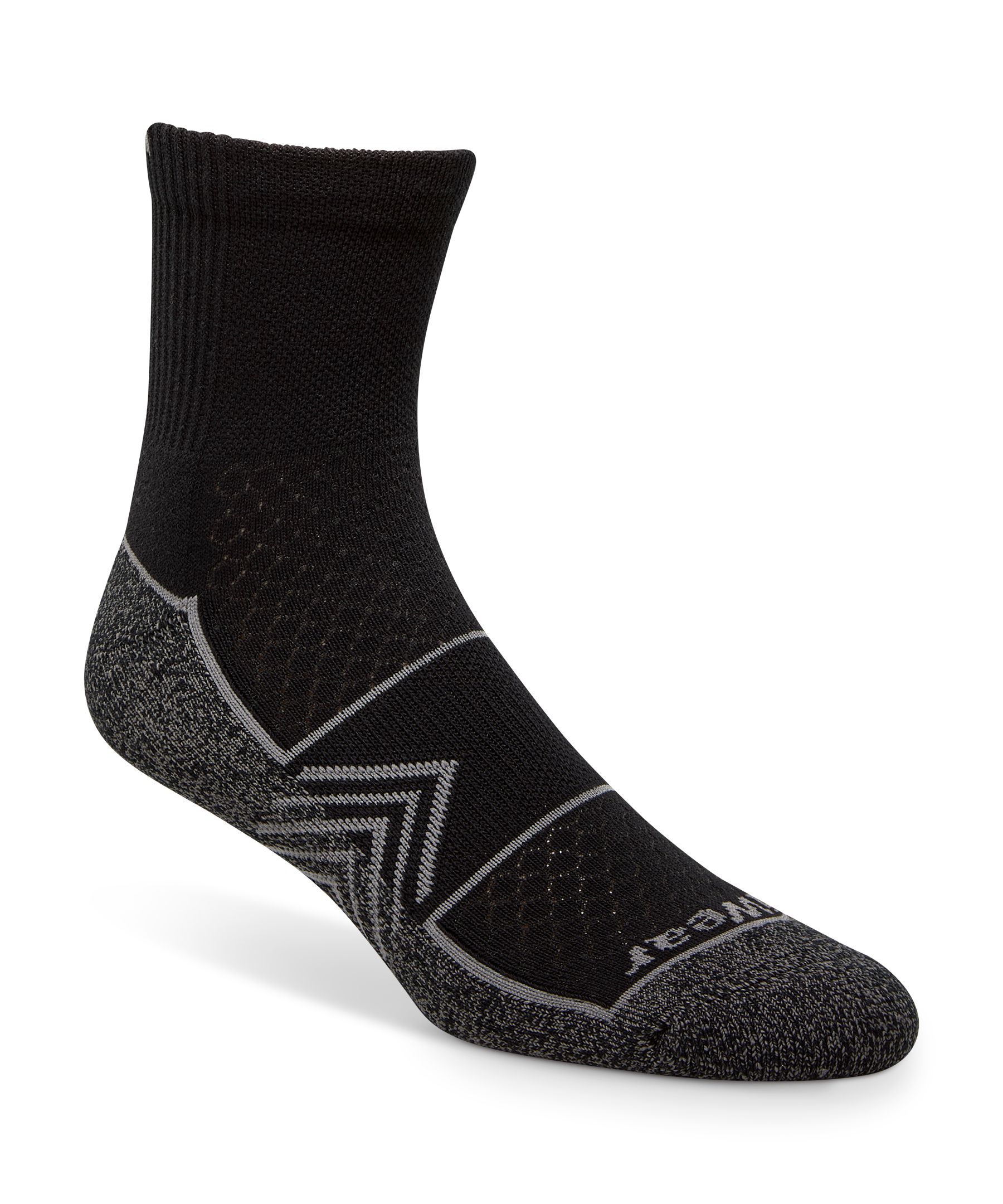 Chaussettes de sport un quart avec driWear pour hommes, Matrix