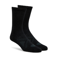 Denver Hayes Men's 2-Pack Merino 365 Day Casual Crew Socks Front_Angled_Right