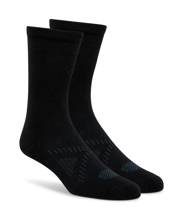 Mi-chaussettes décontractées en mérinos pour hommes, Denver Hayes, 365 Day, paquet de 2&nbsp;paires
