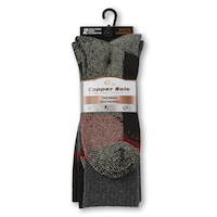 Chaussettes isothermes pour bottes pour hommes, Copper Sole, paquet de 2 paires Front_Flat