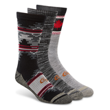 Copper Sole Men's 3 pk Merino Wool Socks Front_Angled_Right