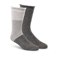 Copper Sole Men's 2 pk Supersoft Thermal Socks Front_Angled_Right