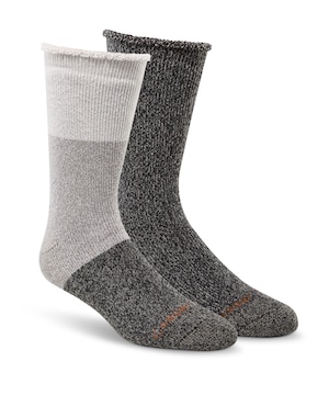 Copper Sole Men's 2 pk Supersoft Thermal Socks