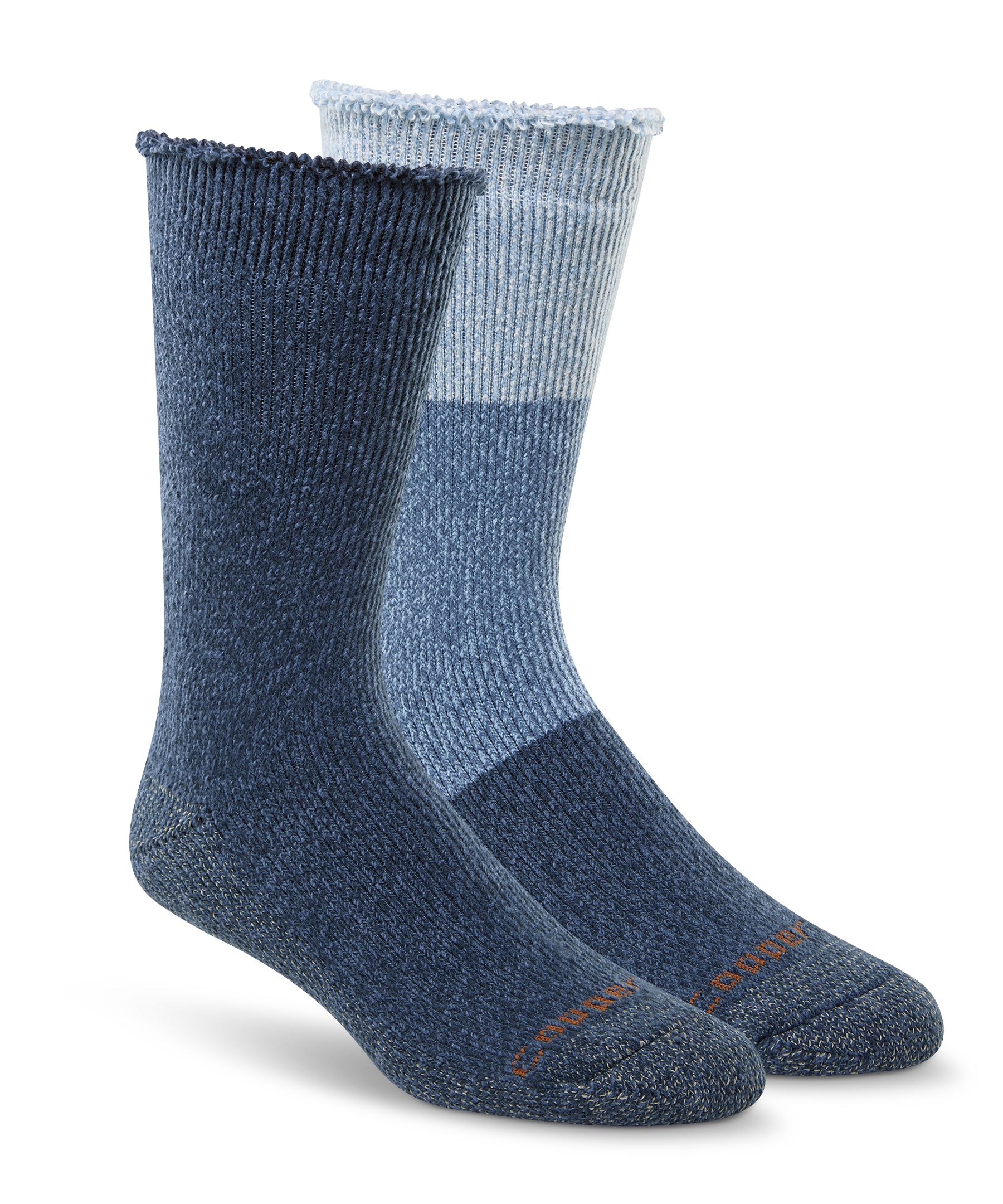 Chaussettes isothermes ultradouces pour hommes, Copper Sole, paquet de 2 paires
