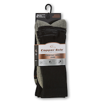 Copper Sole Men's 2pk Everyday Crew Socks Front_Flat