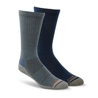 Copper Sole Men's 2pk Everyday Crew Socks