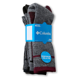 Chaussettes semi-rembourrées avec contrôle de l'humidité pour hommes, Columbia, paquet de 2 paires Front_Angled_Right