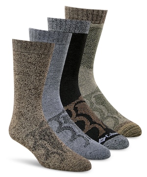 Columbia Men's 4 pk Moisture Control Full Cushion Socks