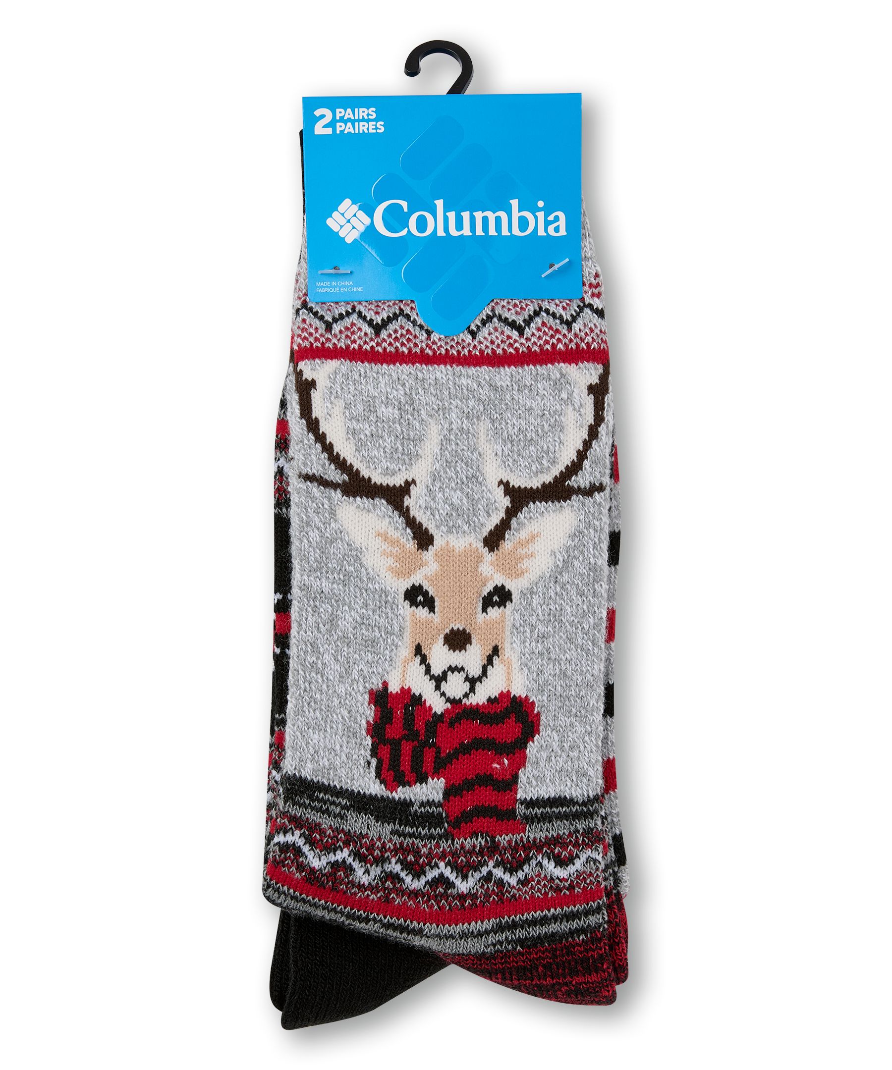 Chaussettes isothermes pour hommes, Chilly Day, Columbia, paquet de 2&nbsp;paires