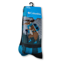Columbia Men's 2 pk Yeti At Sunset Thermal Socks Front_Angled_Right