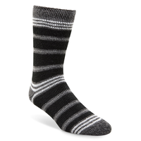 WindRiver Men's T-Max Heat Striped Thermal Boot Socks