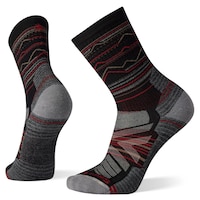 Smartwool Men's Hike Light Cushion Mountain Range Crew Socks Composite_or_Mixed