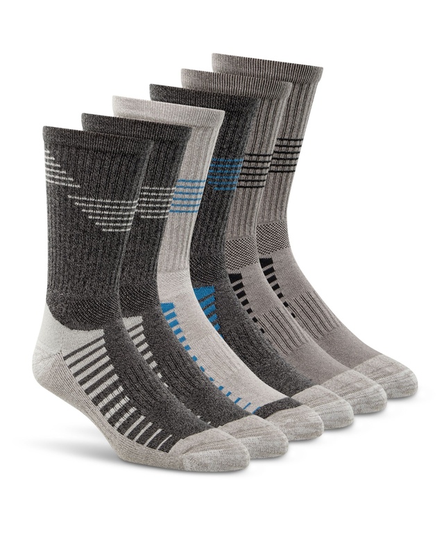 Denver Hayes 6-Pack Casual Crew Socks