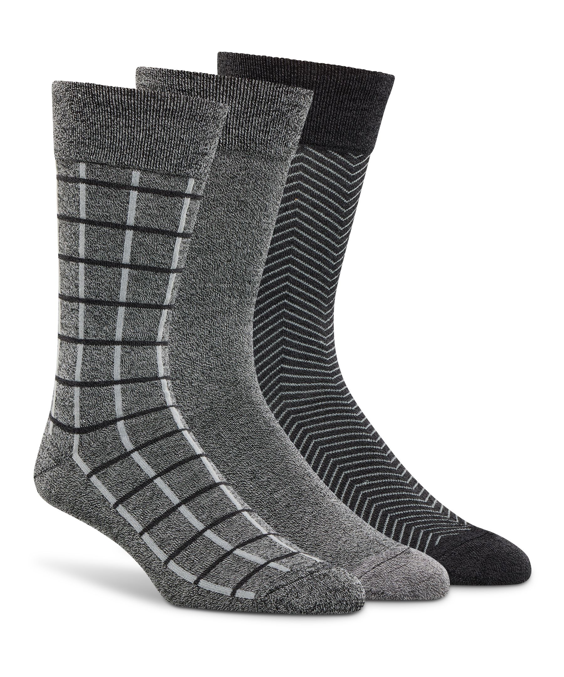Denver Hayes 3-Pack BOGO Casual Crew Socks