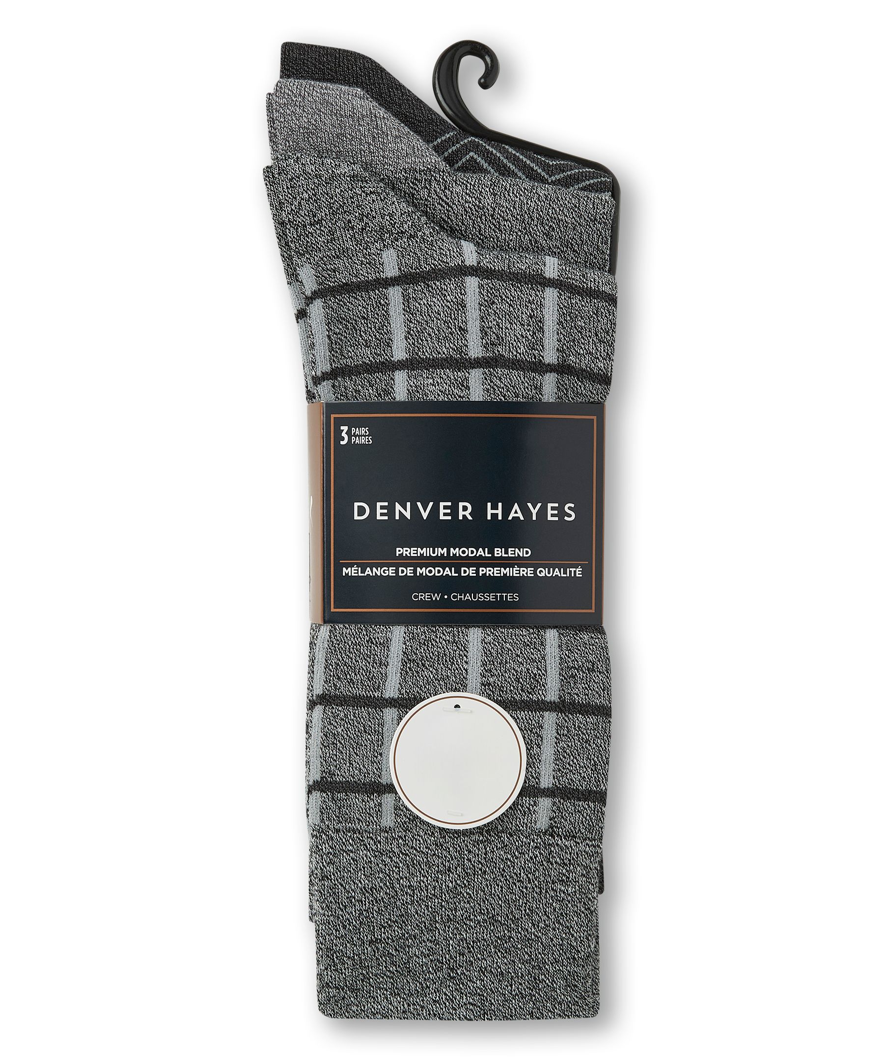 Denver Hayes 3-Pack BOGO Casual Crew Socks