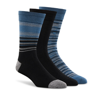 Denver Hayes 3-Pack Bogo Casual Crew Socks