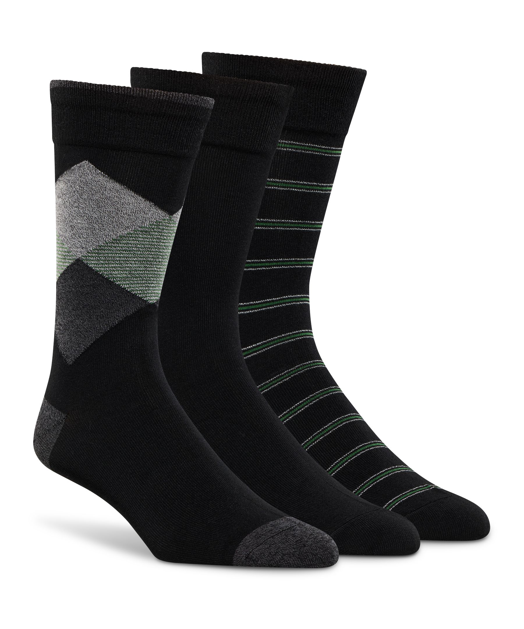 Denver Hayes 3-Pack BOGO Casual Crew Socks