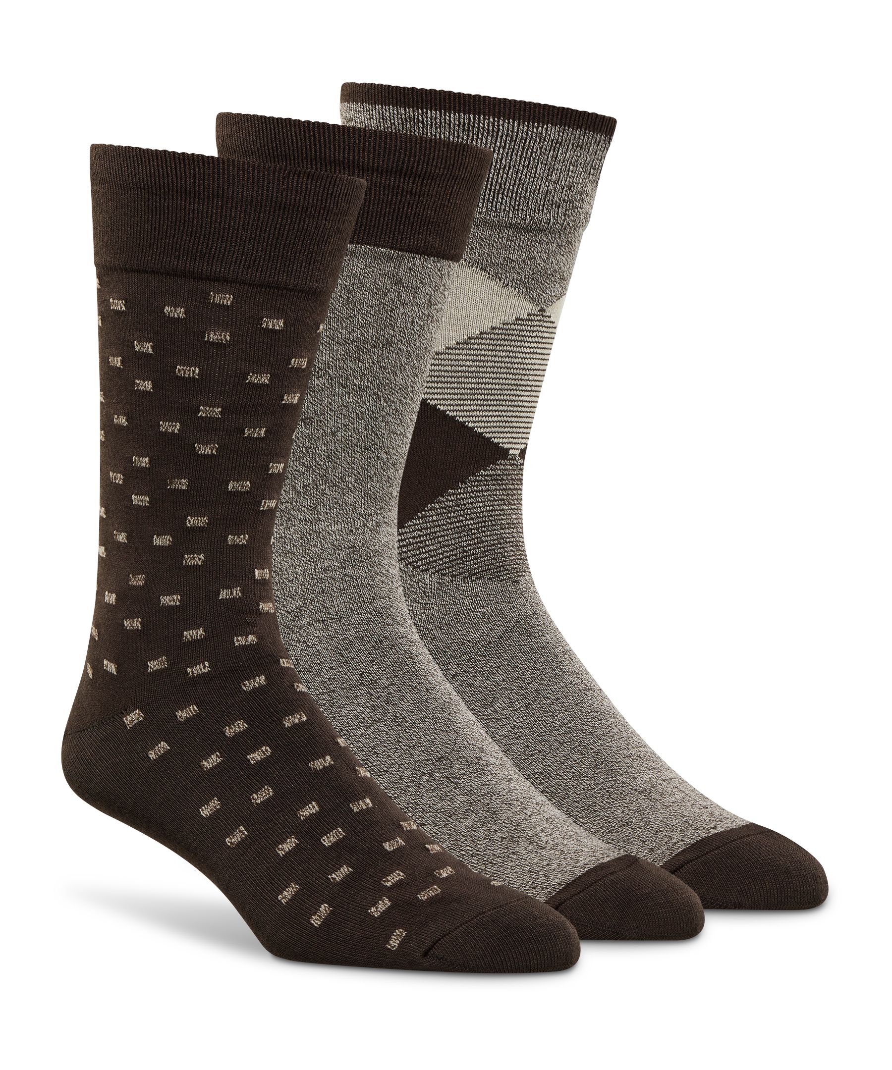 Denver Hayes 3-Pack BOGO Casual Crew Socks