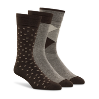Denver Hayes 3-Pack Bogo Casual Crew Socks