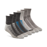 Mi-chaussettes décontractées, Denver Hayes, paquet de 6&nbsp;paires Front_Angled_Right