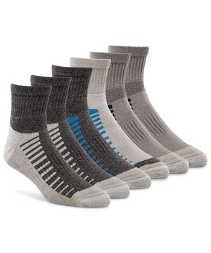 Mi-chaussettes décontractées, Denver Hayes, paquet de 6&nbsp;paires