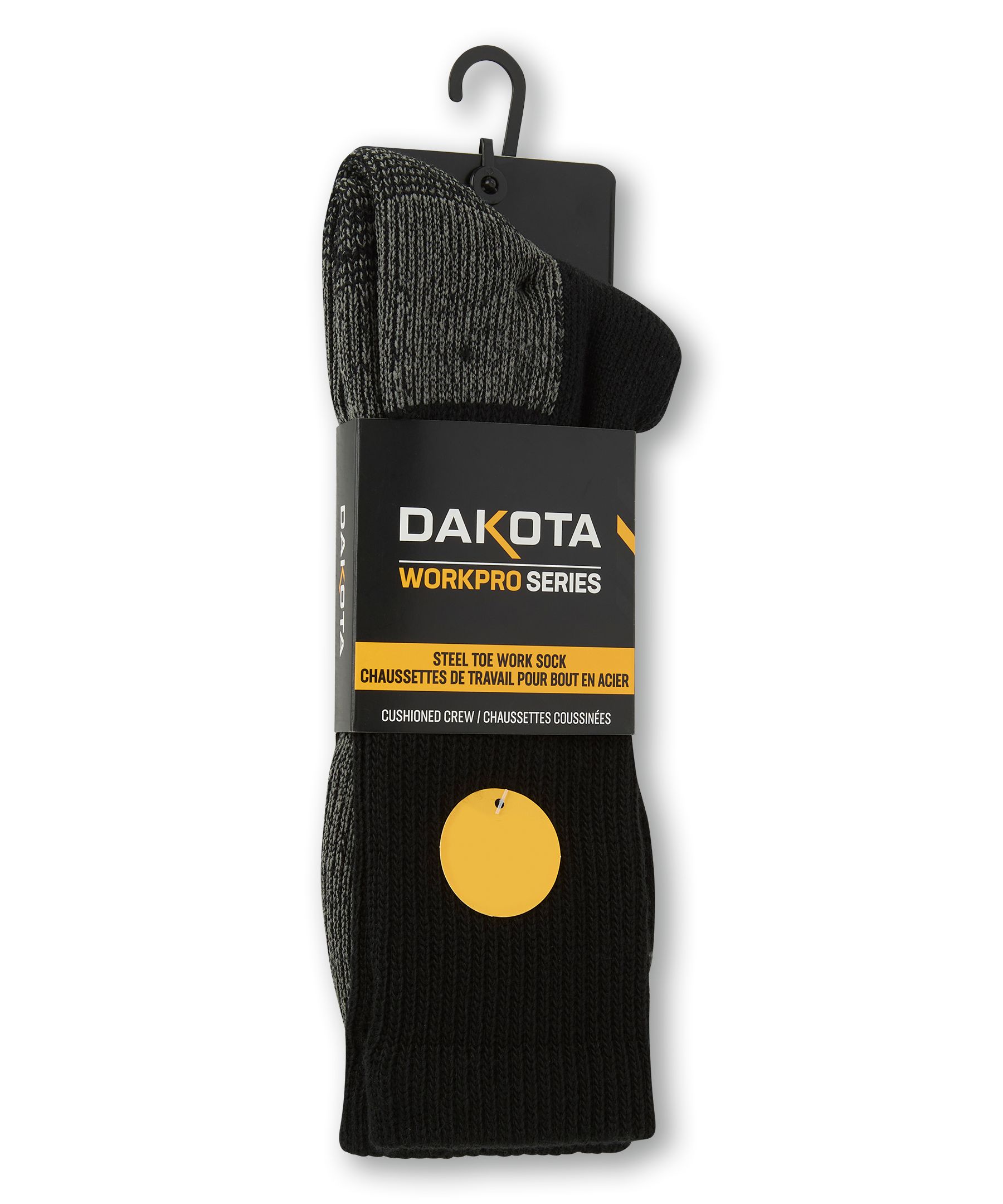 Dakota Men's Steel Toe Crew Work Socks