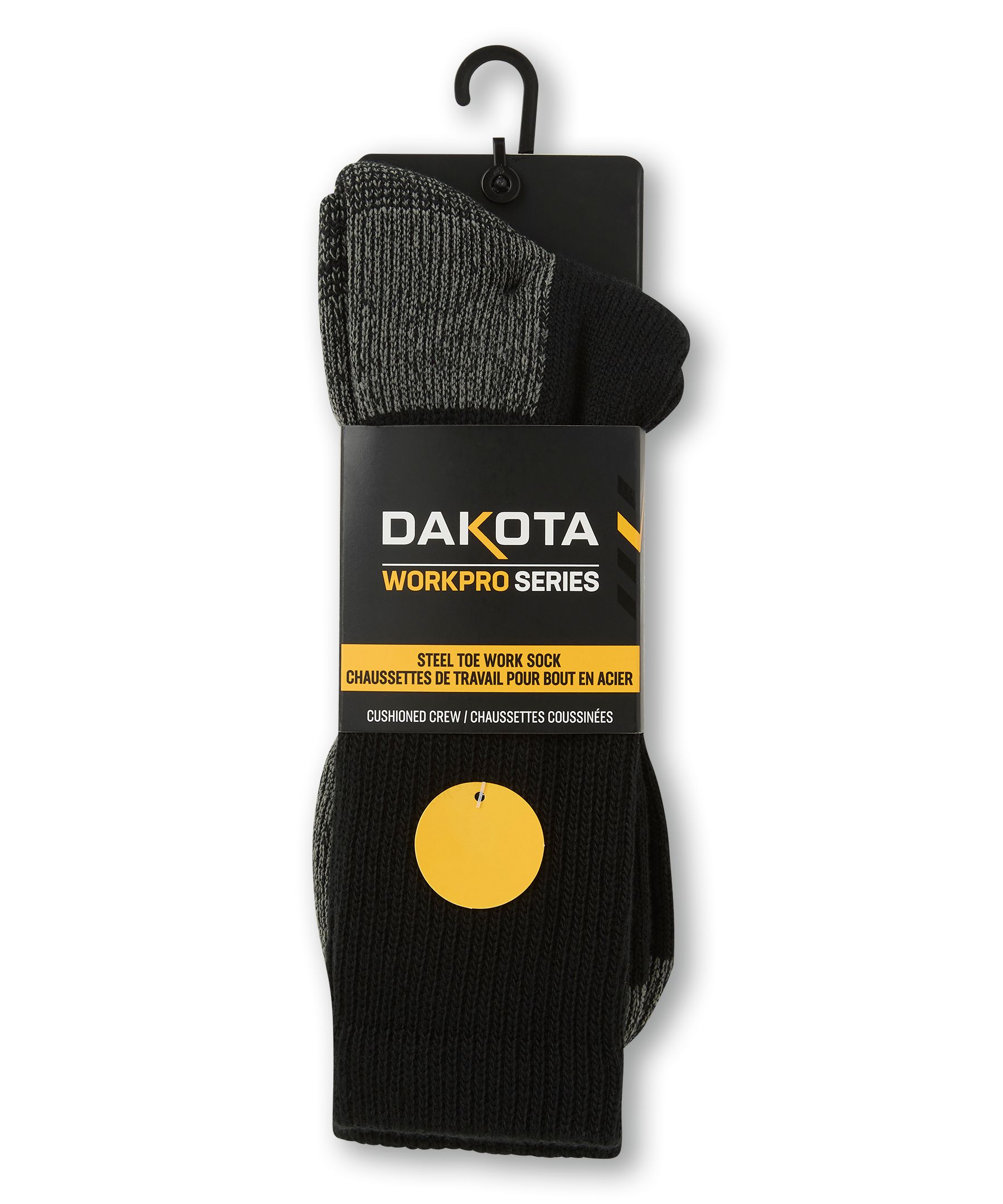 Dakota Men's Steel Toe Crew Work Socks
