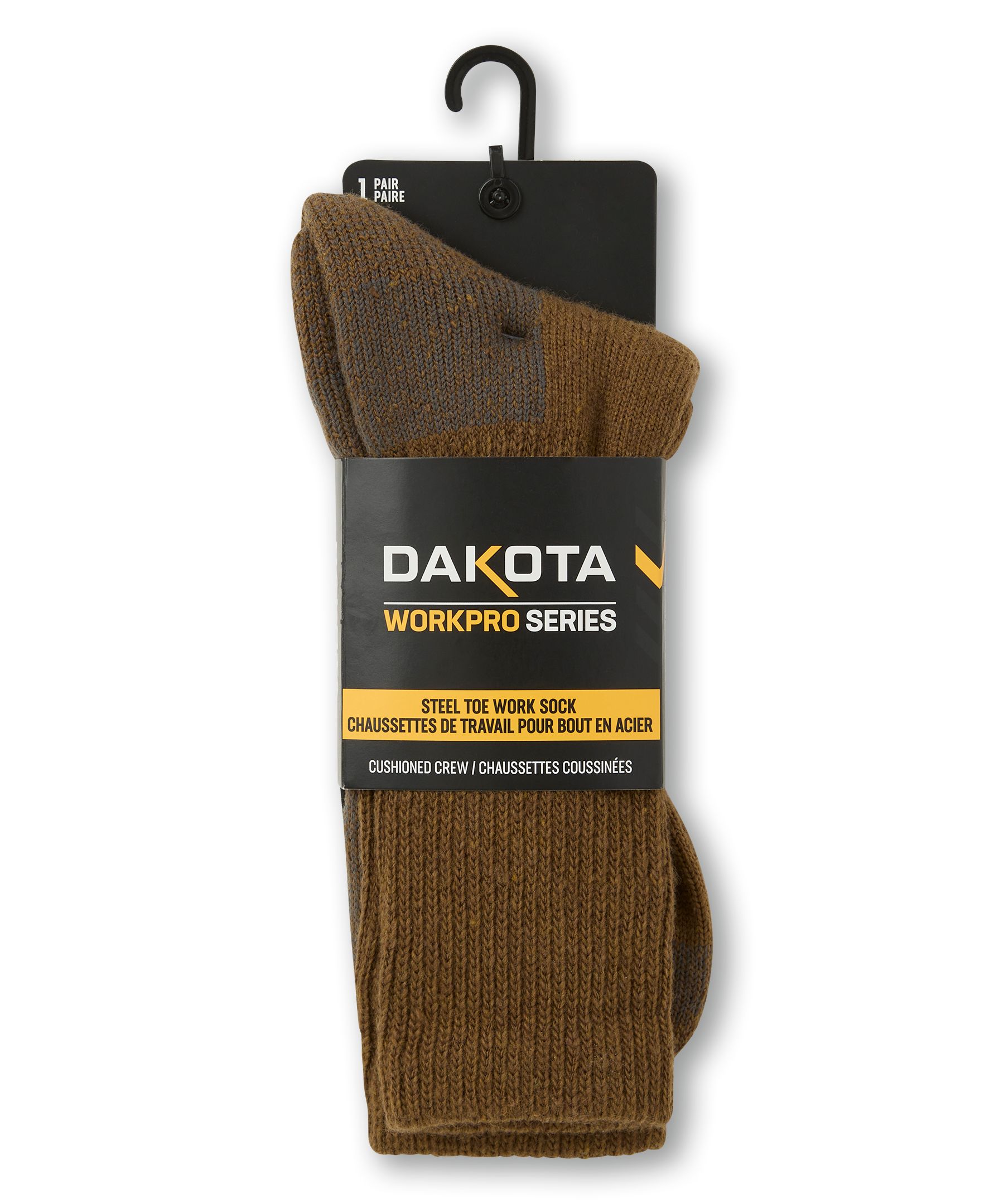 Mi-chaussettes de travail pour bottes à embout d’acier pour hommes, Dakota