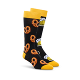 Chaussettes décontractées à motif fantaisie pour hommes, Miss Match, Denver Hayes Front_Angled_Right