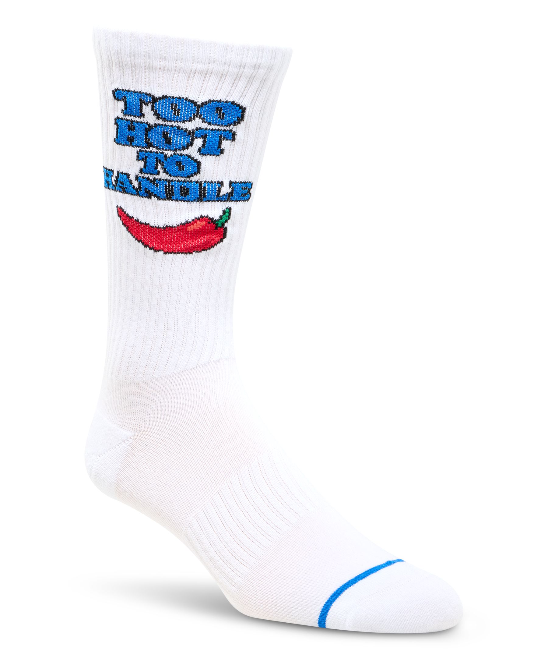 Denver Hayes Men's Novelty White Casual Socks