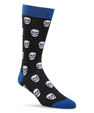 Denver Hayes Men's Novelty Mini Pattern Casual Socks