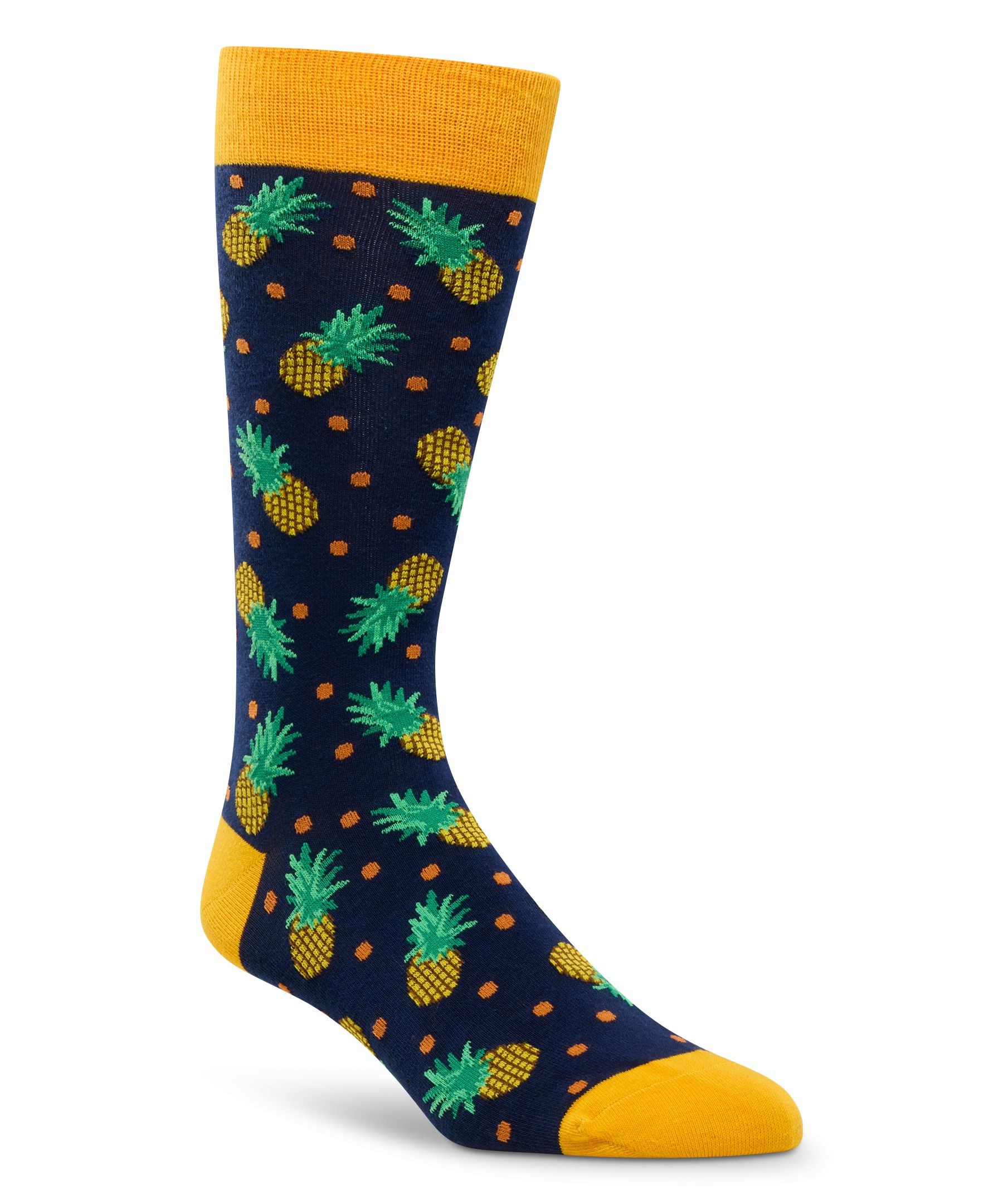 Chaussettes décontractées à motif fantaisie tropical pour hommes, Denver Hayes