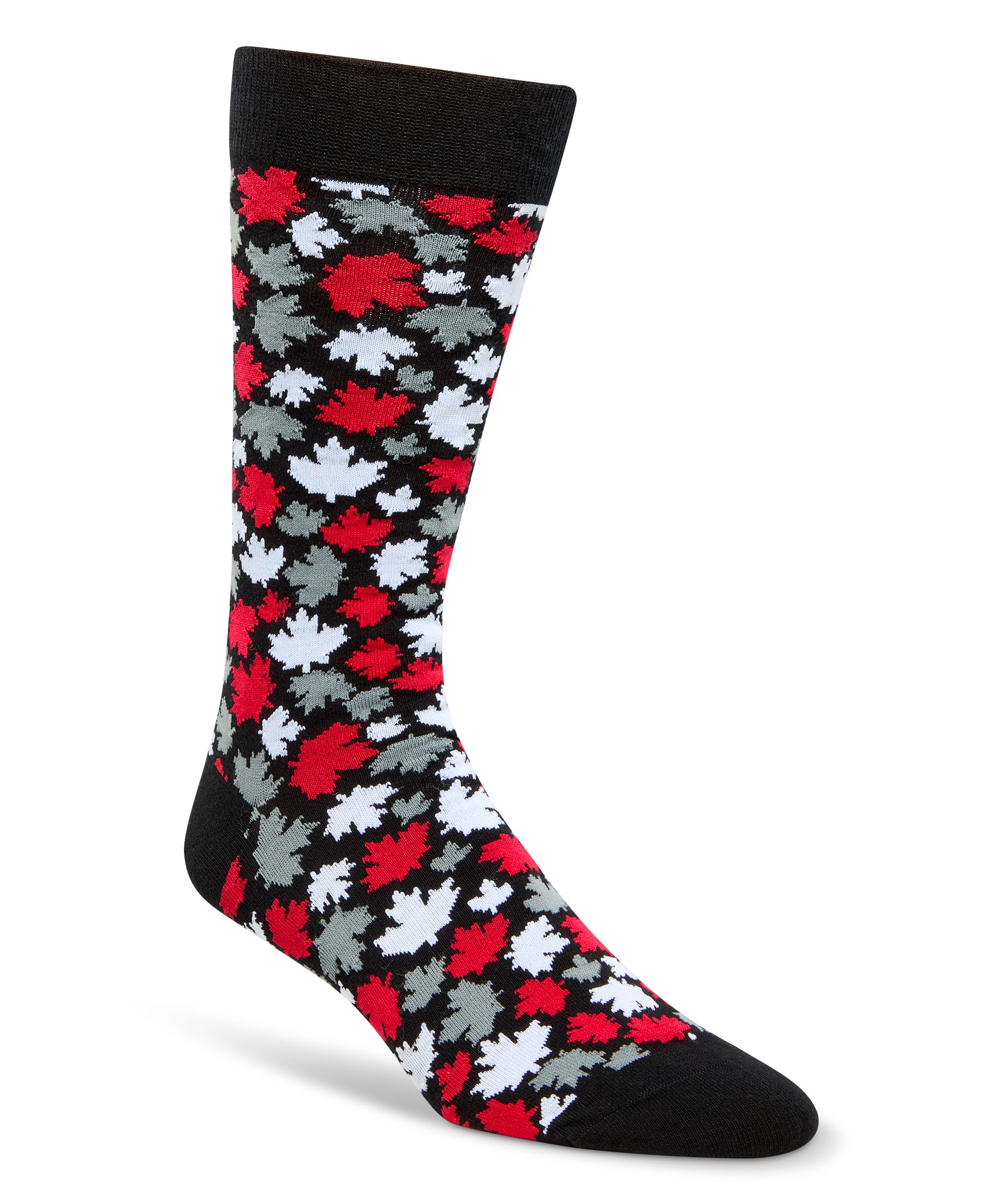 Chaussettes décontractées à motif fantaisie Canadiana pour hommes, Denver Hayes