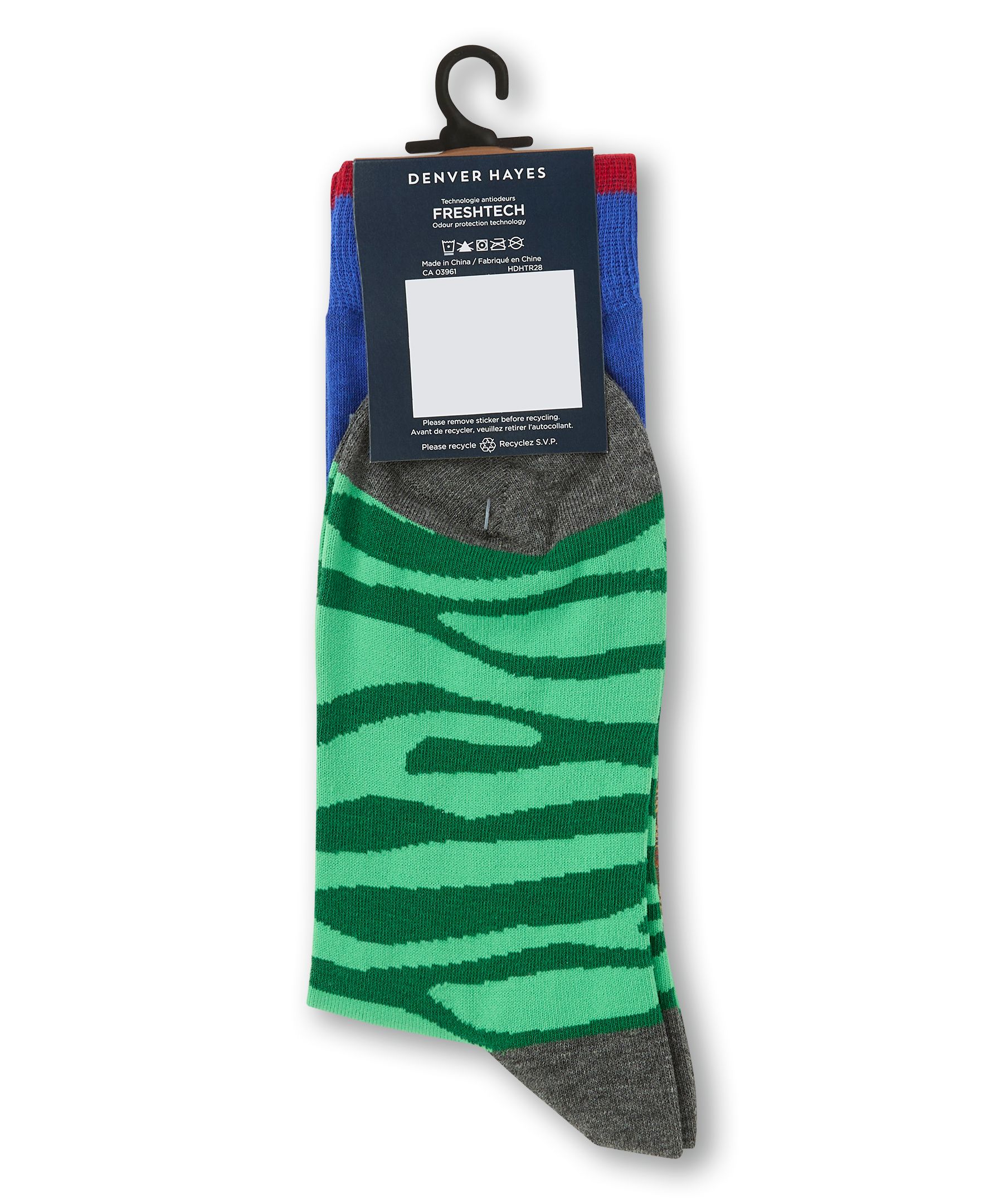 Chaussettes décontractées à motif fantaisie Canadiana pour hommes, Denver Hayes