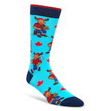 Chaussettes décontractées à motif fantaisie Canadiana pour hommes, Denver Hayes