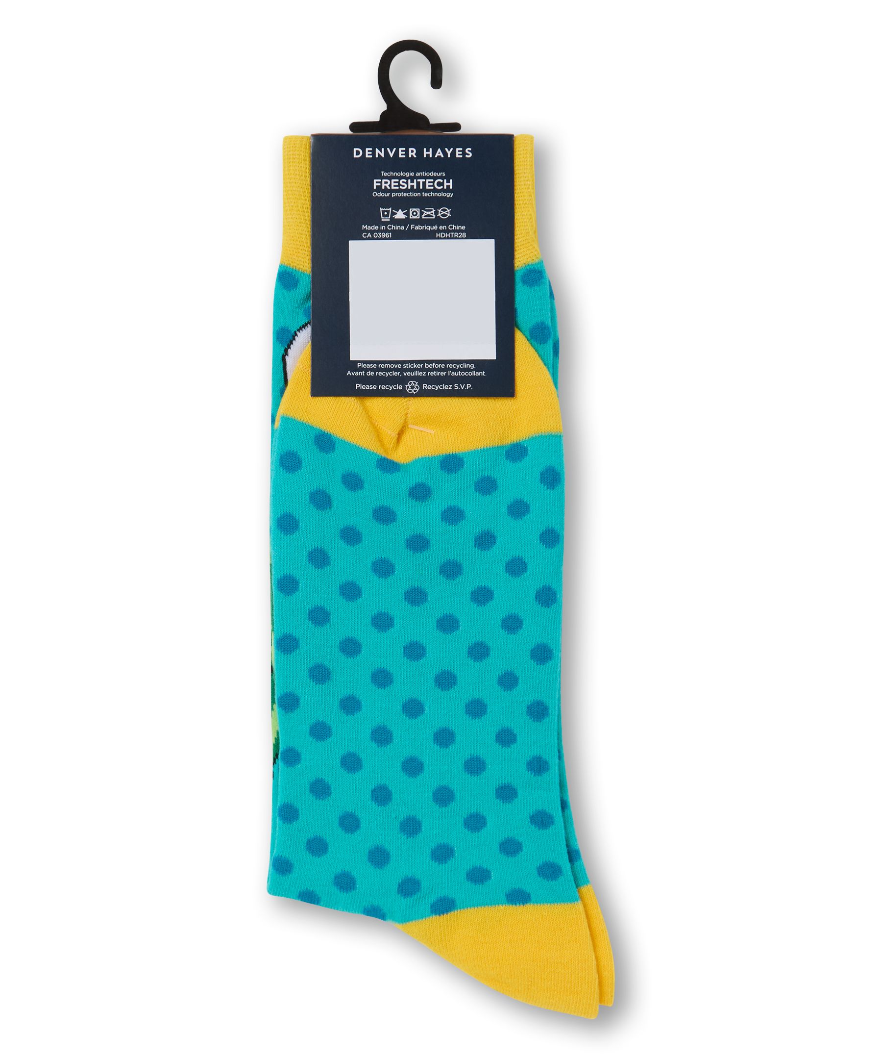 Chaussettes décontractées à motif fantaisie d’alimentation pour hommes, Denver Hayes