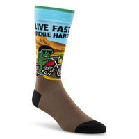 Chaussettes décontractées à motif fantaisie d’alimentation pour hommes, Denver Hayes