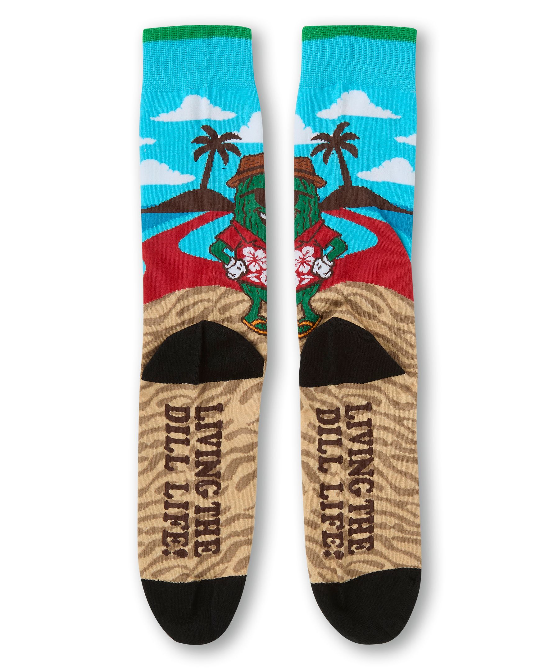 Chaussettes décontractées à motif fantaisie estival Summer Fun pour hommes, Denver Hayes