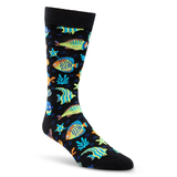 Chaussettes décontractées à motif fantaisie d'animaux pour hommes, Denver Hayes Front_Angled_Right