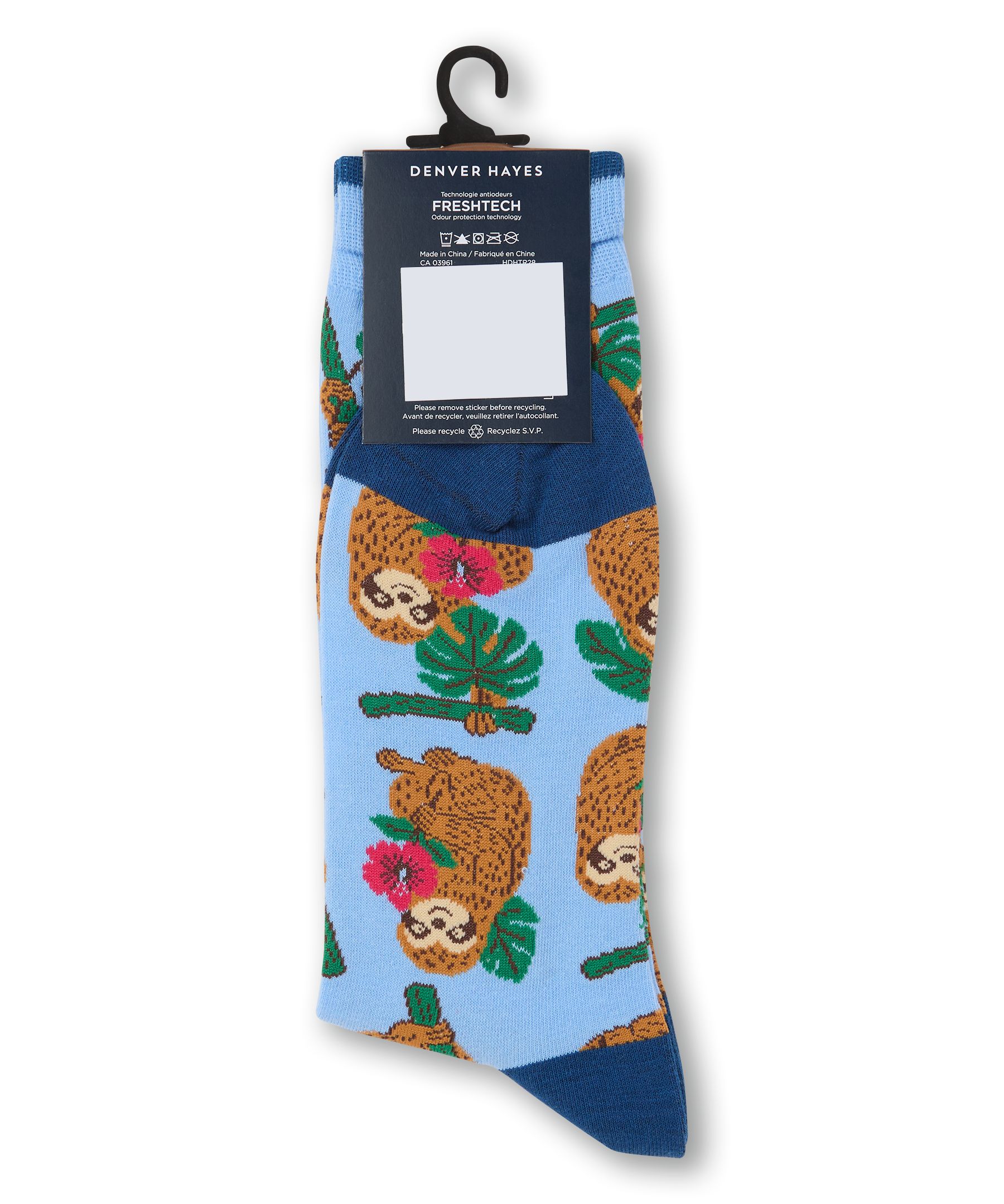 Denver Hayes Men's Novelty Animal Pattern Casual Socks