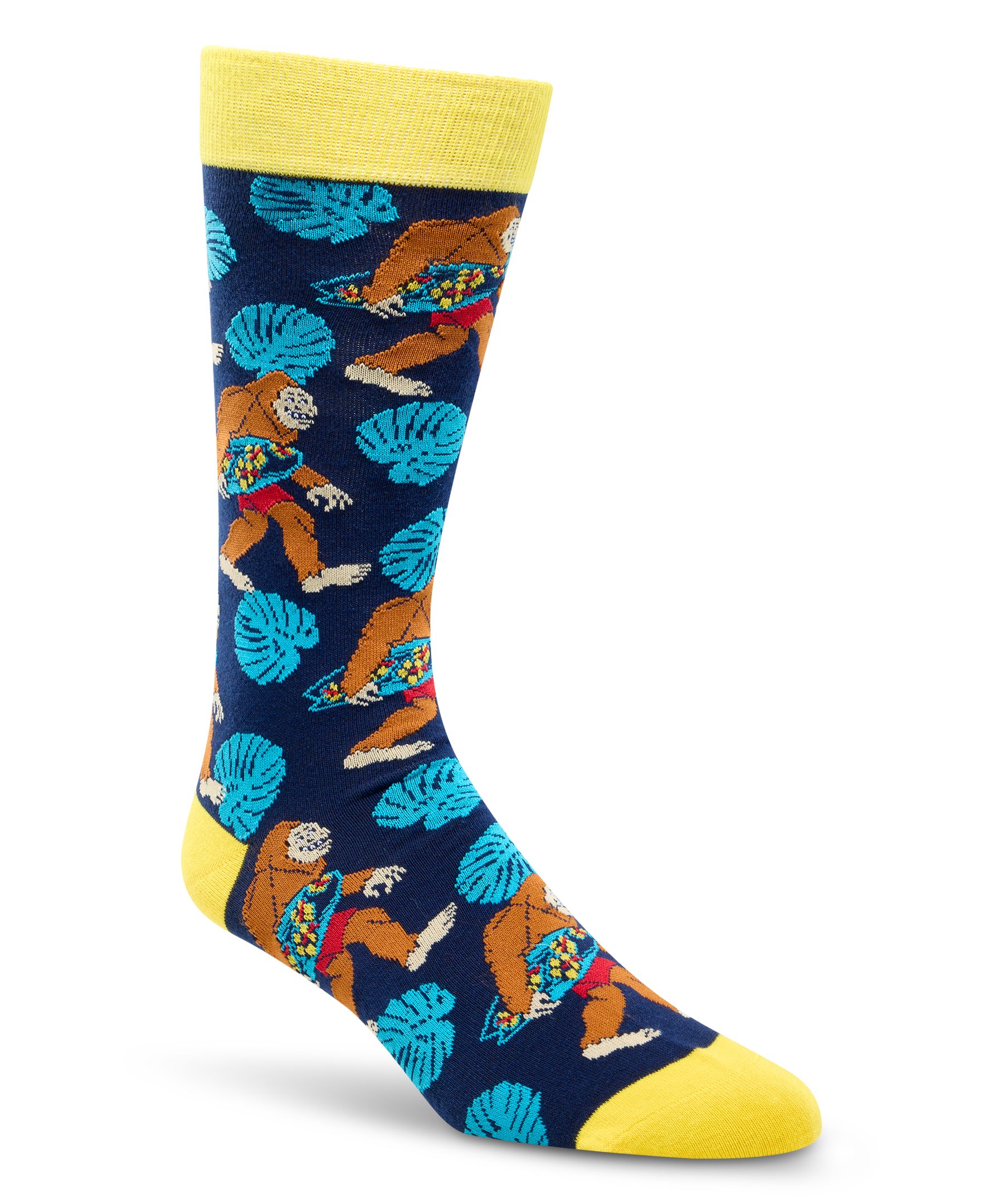 Chaussettes décontractées à motif fantaisie d'animaux pour hommes, Denver Hayes