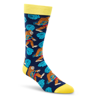 Denver Hayes Men's Novelty Animal Pattern Casual Socks