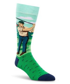 Chaussettes décontractées à motif fantaisie «Rather Be» pour hommes, Denver Hayes