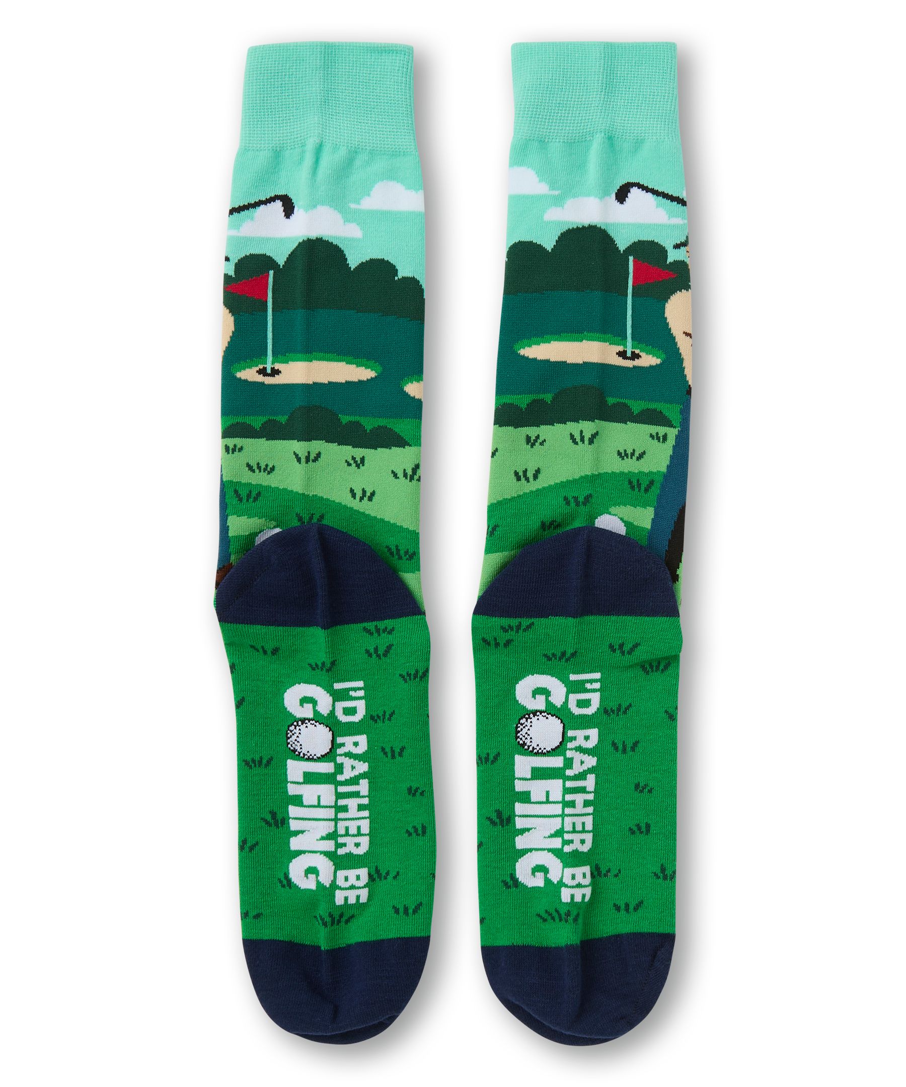 Chaussettes décontractées à motif fantaisie «Rather Be» pour hommes, Denver Hayes