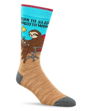 Chaussettes décontractées à motif fantaisie pour hommes, Denver Hayes