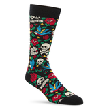 Chaussettes décontractées à motif fantaisie pour hommes, Denver Hayes Front_Angled_Right